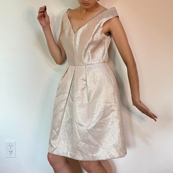 Kay Unger NY off-white party dress - Picture 2 of 4